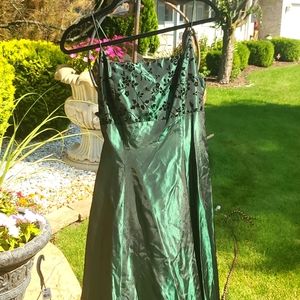 Emerald green prom dress , homecoming dress , gown, wedding dress, fairy core
